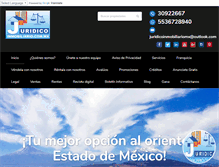 Tablet Screenshot of juridicoinmobiliario.com.mx